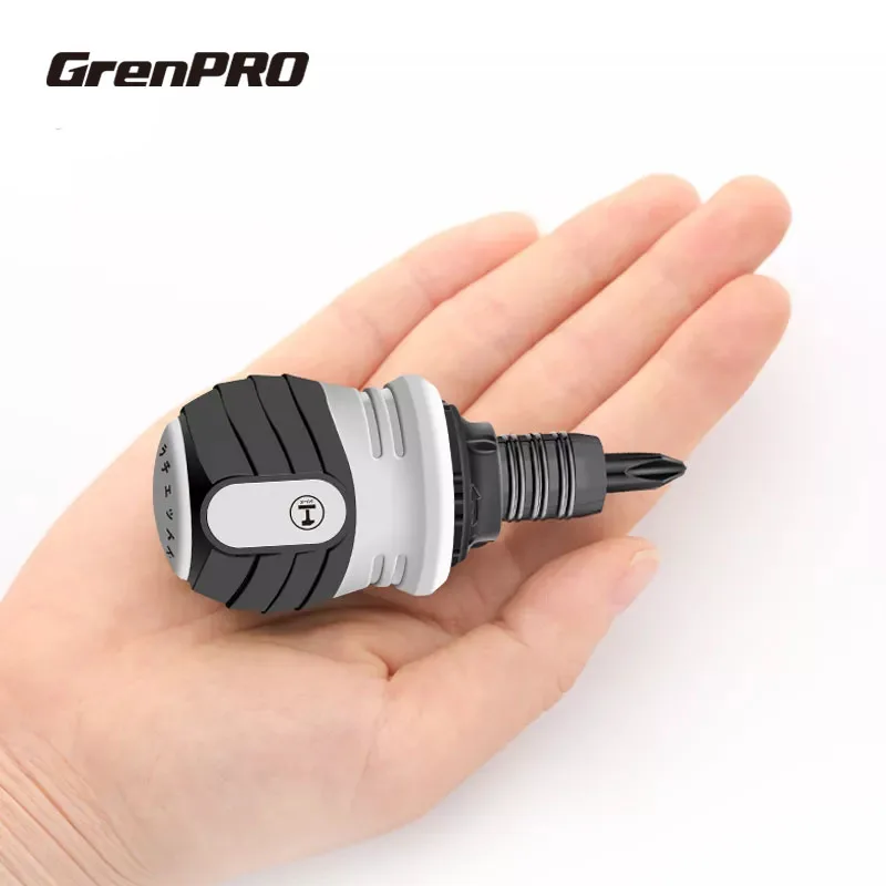

GRenPRO Telescopic Dual Purpose Small Chrome Vanadium Set Short Handle Cross Groove Drill Steel Repair Tools Ratchet Screwdriver