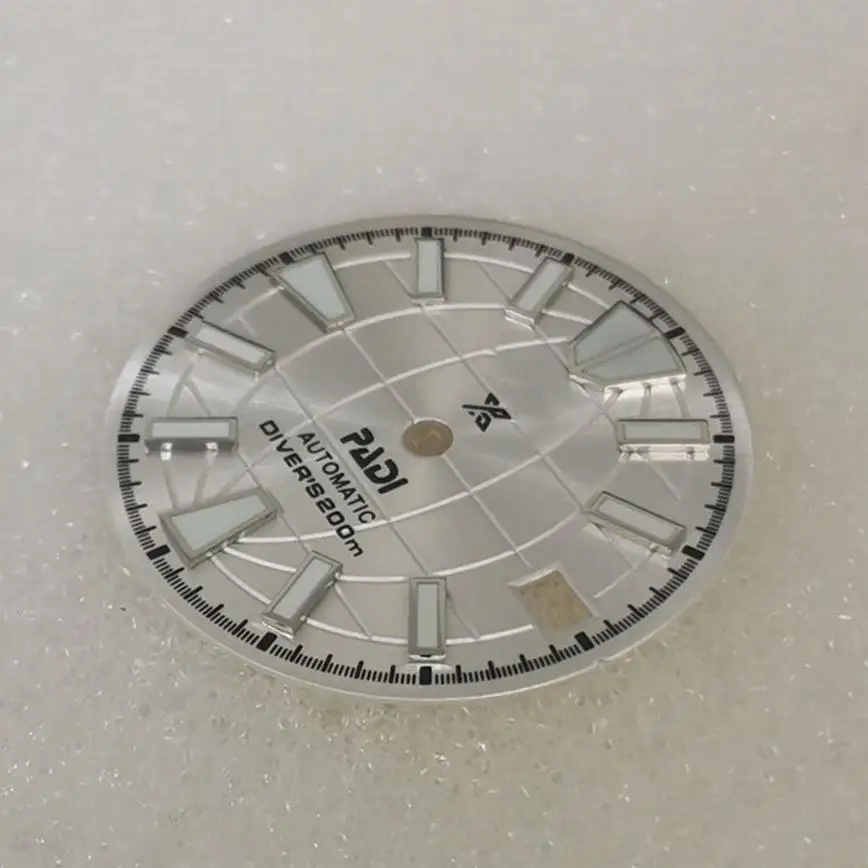 Dial 28.5mm blue black Watch Accessories 3C green fits NH36A movement Watch Dial