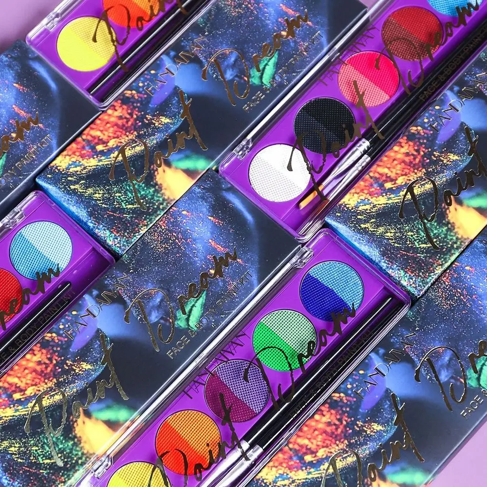 Светящаяся в темноте неоновая пастель с УФ-светом 10 цветов нетоксичная пигмент