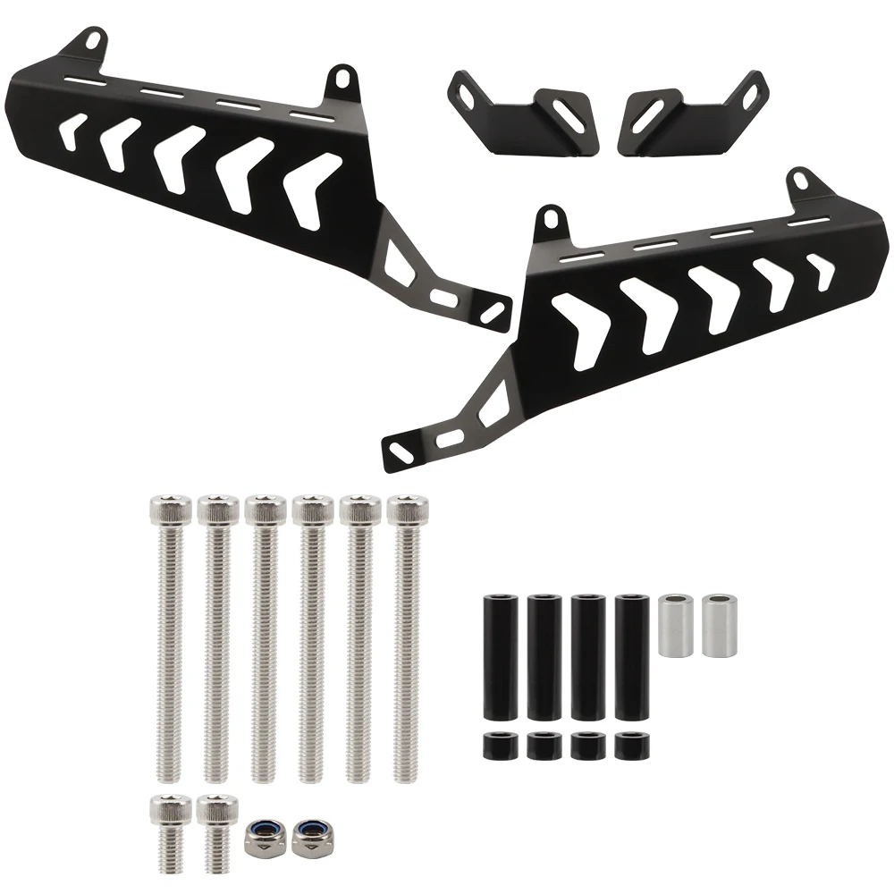 

Для Yamaha Tenere 700/T7/T700 2019-2024 Tenere 700 World Raid 2022-2024 боковые багажники седельная сумка опорный кронштейн для крепления на планку