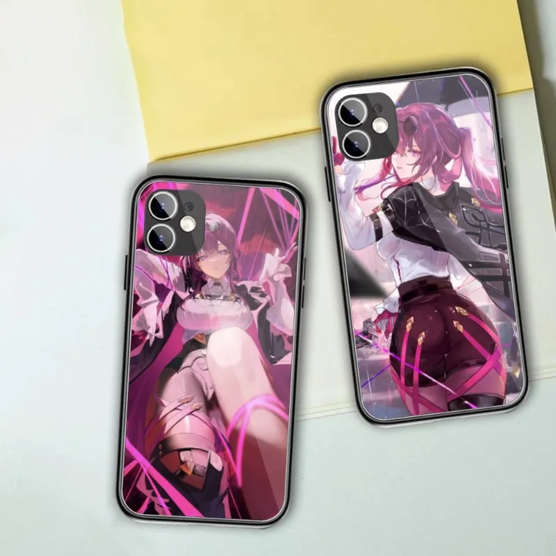 Чехол Honkai для сотового телефона с изображением звезды рельса Кафка iPhone 15 14 13 12 11 XS