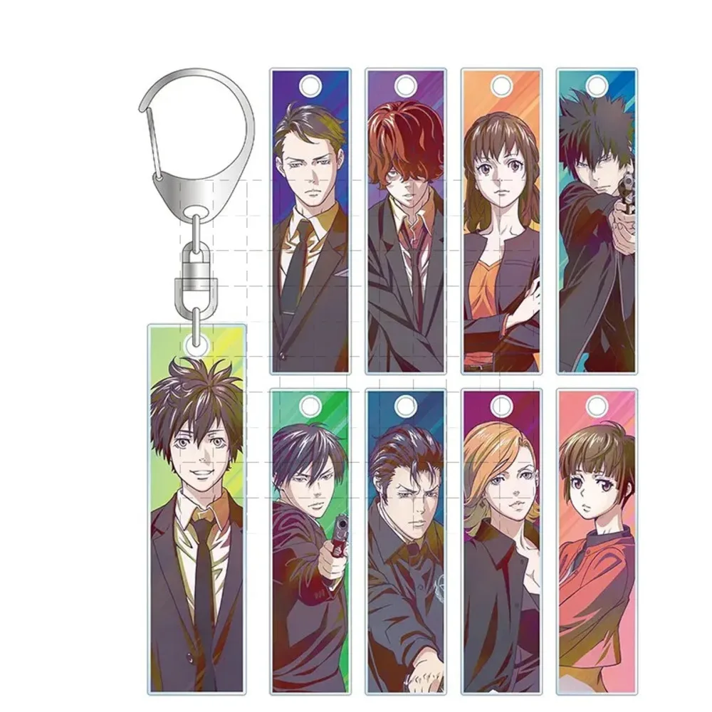 Аниме брелок кукла Ginoza Nobuchika Kagari Shuusei акриловый кулон для подарка
