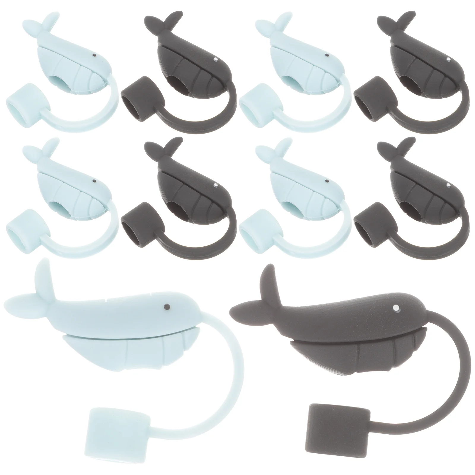 

Straw Covers Tips Silicone Cover Cap Caps Reusable Napkins Drinking Disposable Protector Plugs Plug Tip Topper Cute Toppers