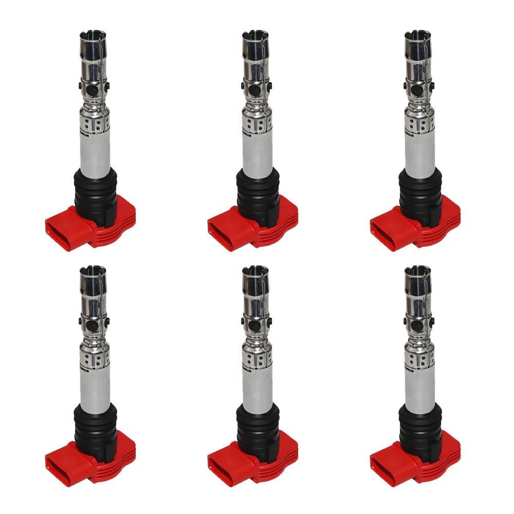 UF483 Катушка зажигания двигателя автомобиля для AUDI A6 A8 QUATTRO S4 A4 VOLKSWAGEN TOUAREG 06C 905115 A Б