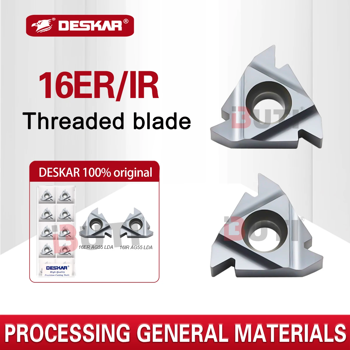 

16IR 16ER AG60 AG55 A55 A60 G55 G60 LDA Лезвия токарных станков с ЧПУ внутри и снаружи Резьбовые токарные инструменты Твердосплавные вставки для общего состояния