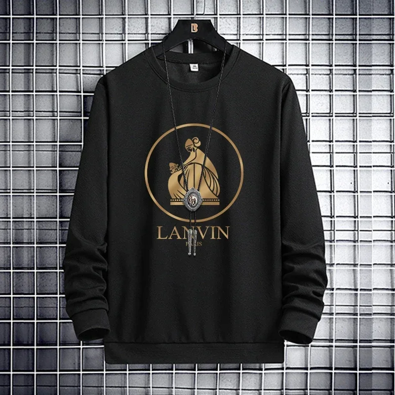 

2024 New In Men's Luxury Sweatshirt High Quality Pullover Women Warm Sweater Fleece Hoody Crew Neck Hoody Y2K Hoodies for Men