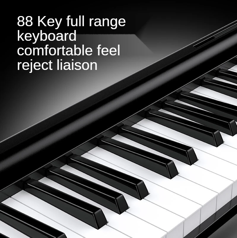 88-клавишное складное пианино для взрослых и детей начинающих Электрический