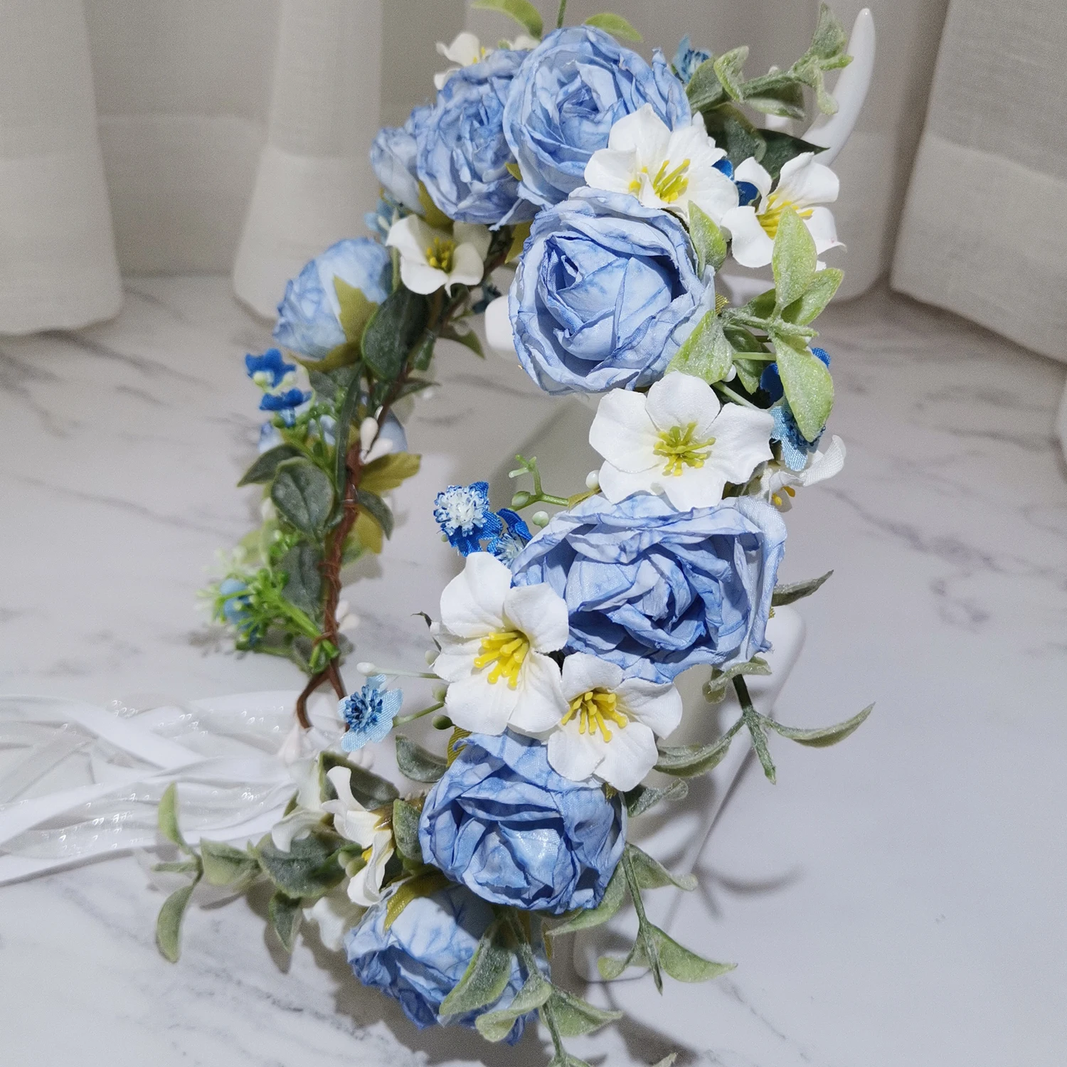 6 шт. Женская Цветочная Гирлянда для волос