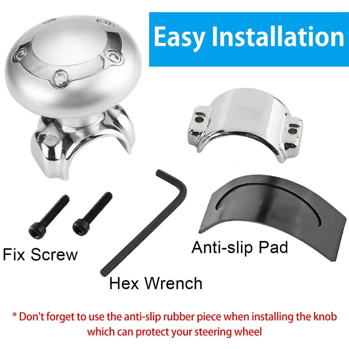 Универсальная Вращающаяся Ручка Рулевого Колеса Автомобильная Фаркопная