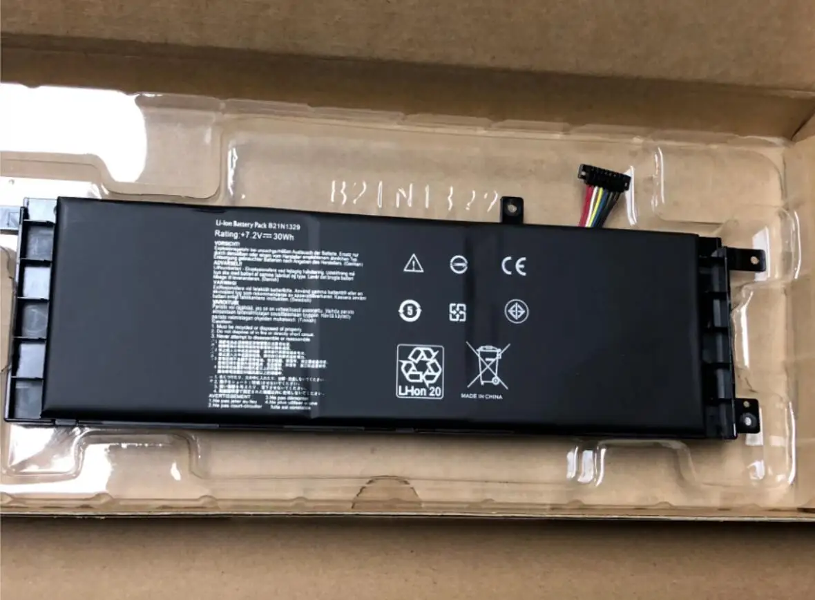Новый аккумулятор для ноутбука B21N1329 ASUS D553M F453 F453MA F553M P553 P553MA X453 X453MA X553 X553M X553B X553MA X403M X503M.
