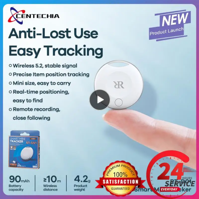 

1/2PCS Mini Blue-Tooth Compatible Air Tag GPS Tracker Anti Lost Tool Smart Wireless Positioning Tracking GPS Land For Android