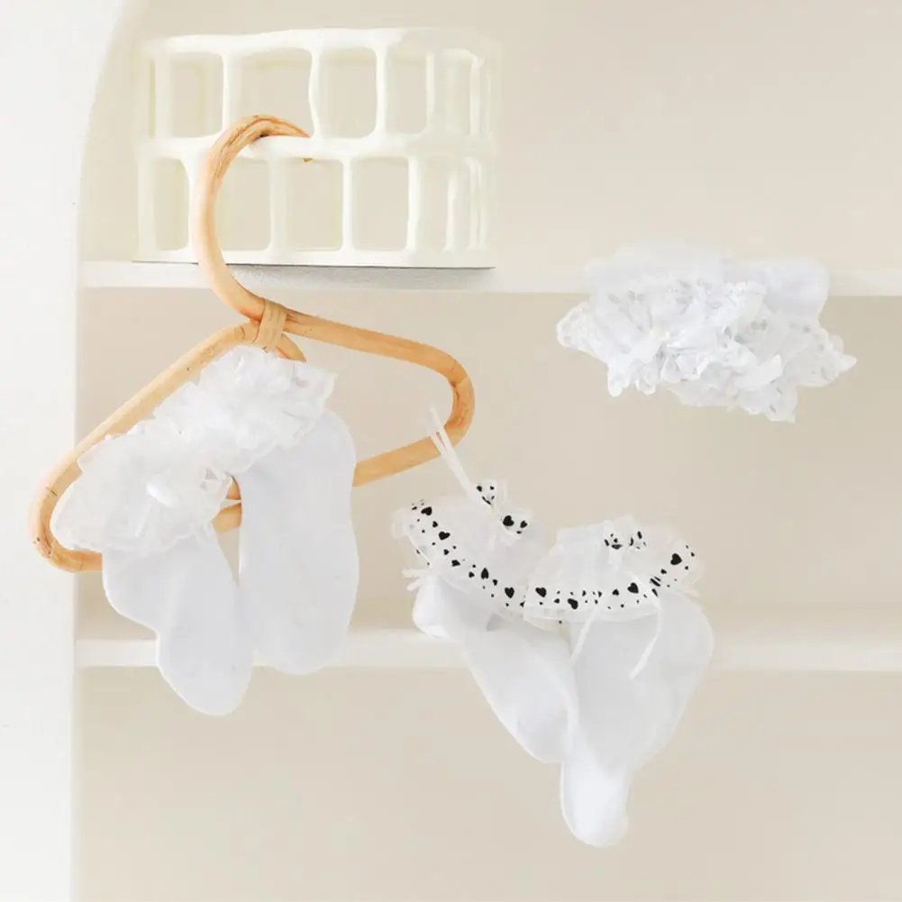 

Wear Resistant Attractive All-Match Dress Lace Mesh Ankle Socks Baby Supplies