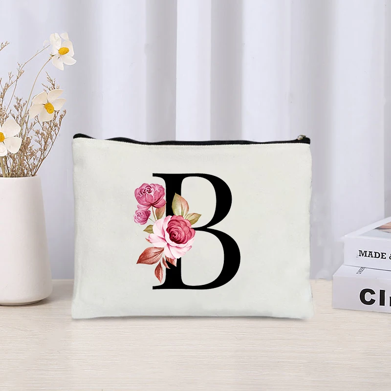 

Канвасная косметичка для макияжа