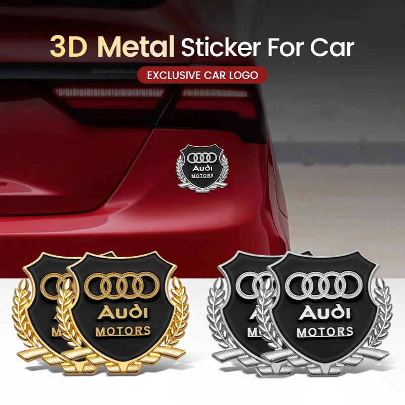 Металлическая Наклейка на корпус автомобиля декоративный хромированный значок