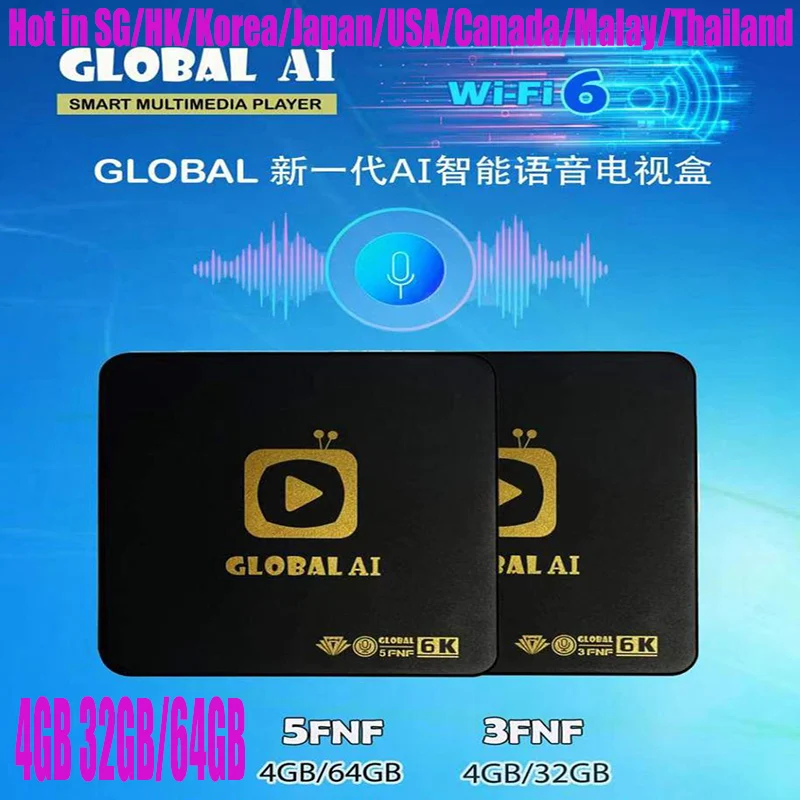 Новое поступление 2022 глобальная ТВ-приставка iptv 6k на базе android 10 0 - Цена: 9216.92