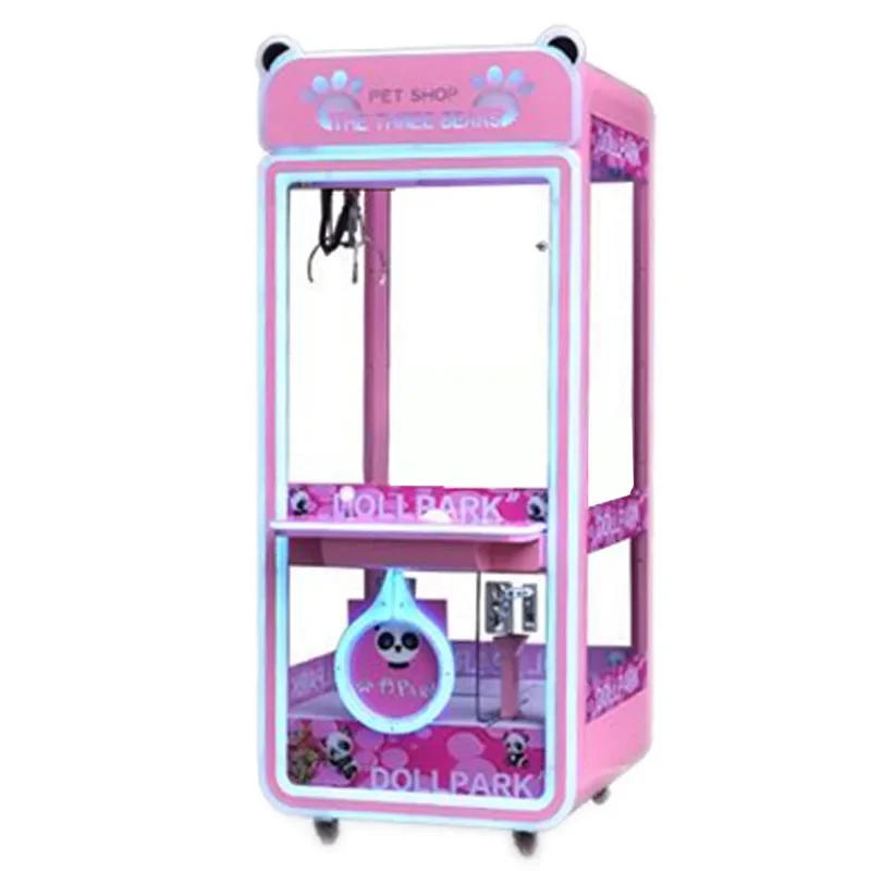 Полностью прозрачная машина для кукол большая Коммерческая самообслуживающаяся