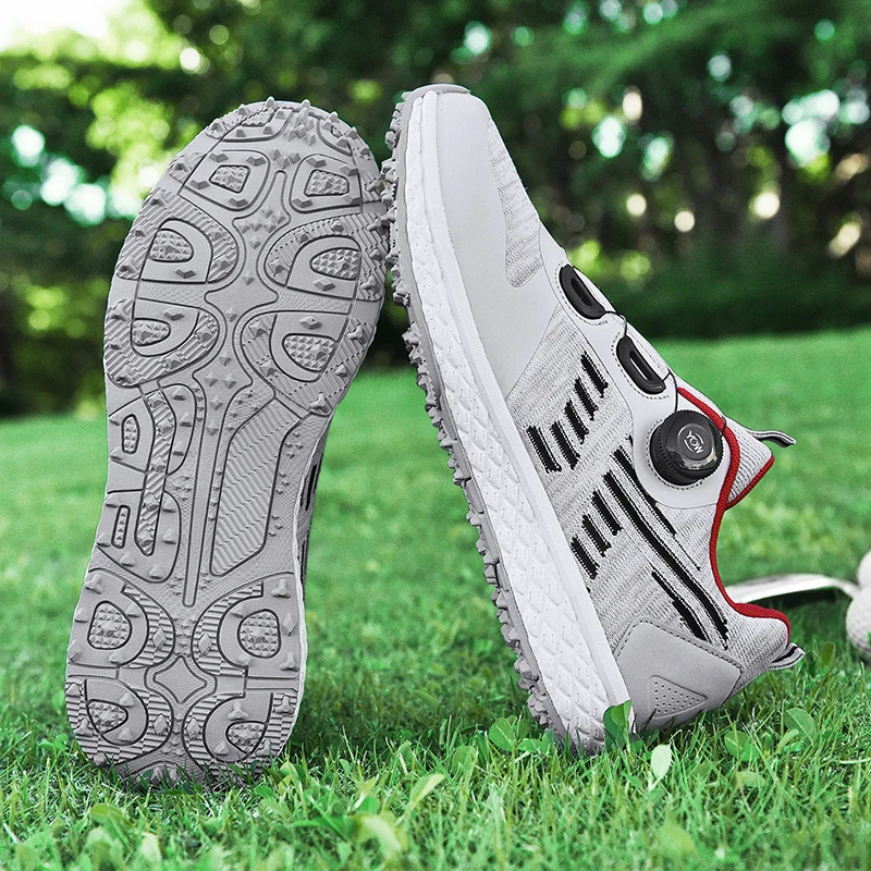 G2-X9 FASHION GOLF SHOES MEN FOR WEMEN GENUINE LEATHER SNEAKERS SHOES COMFORTABLE OUTDOOR WALKING 39-44 WALKING BIG FOOTWEARS