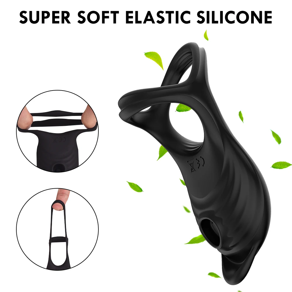 Женское кольцо с дистанционным управлением и вибрацией пенис мастурбатор