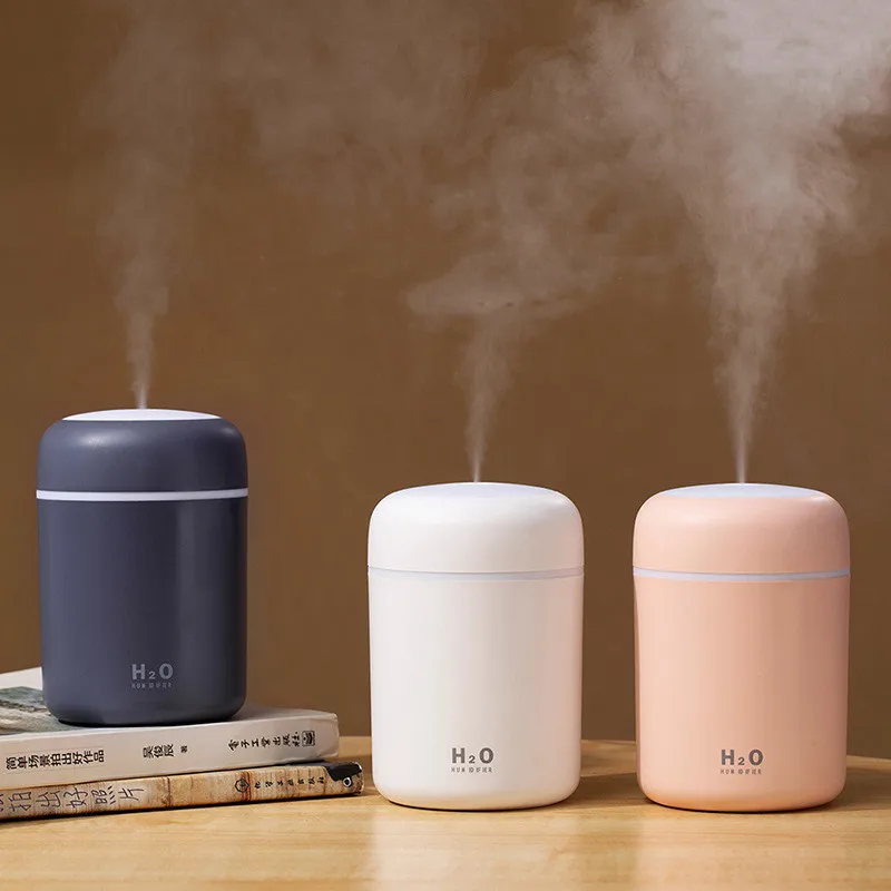 

Xiaomi Youpin Home Car Portable Electric Air Humidifier 300ml Aroma Oil Diffuser USB Cool Mist Sprayer with Colorful Night Light