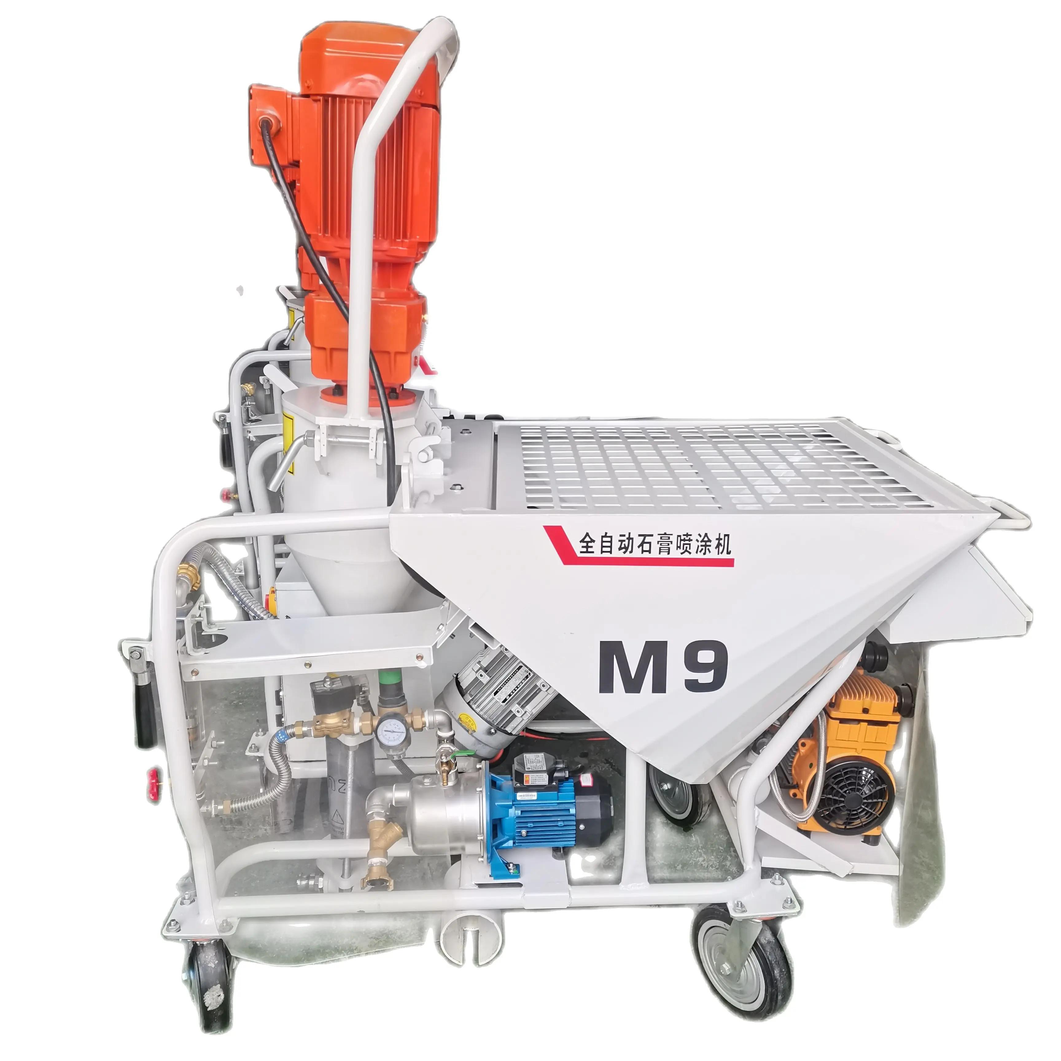 

Supply Automatic Wall Gypsum Spraying Rendering Machine Grouting Pump With Rotor Stator