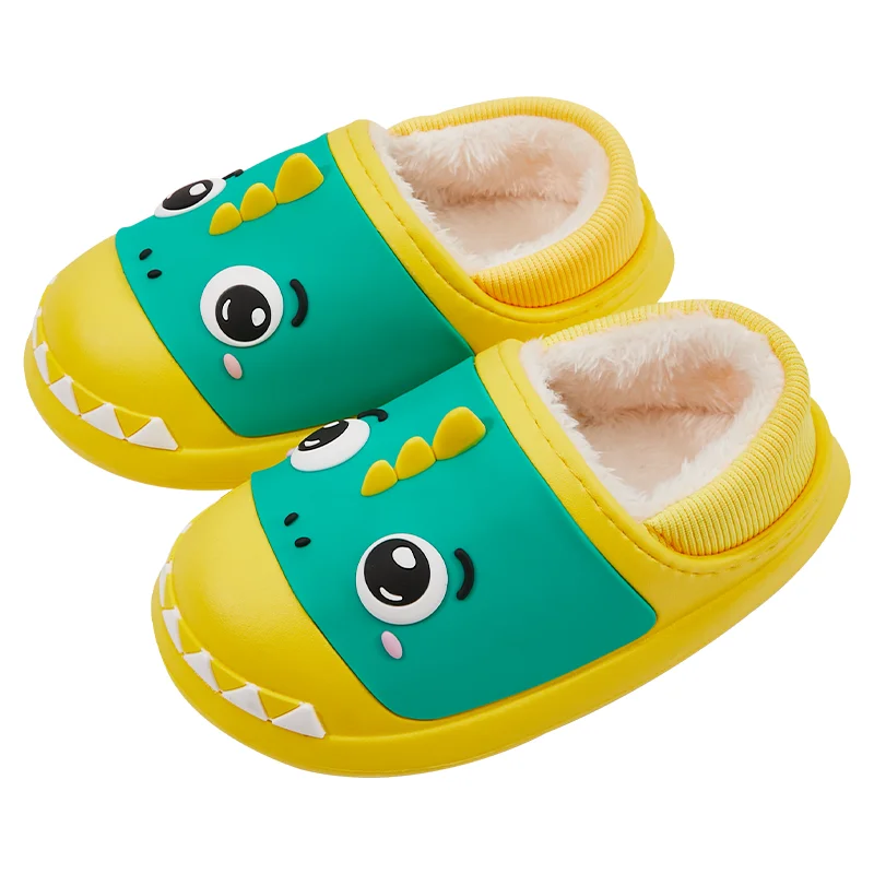 

Kocotree Children's Cotton Slippers Autumn and Winter Boys' and Girls' Antiskid Waterproof Baby Indoor Household Shoes