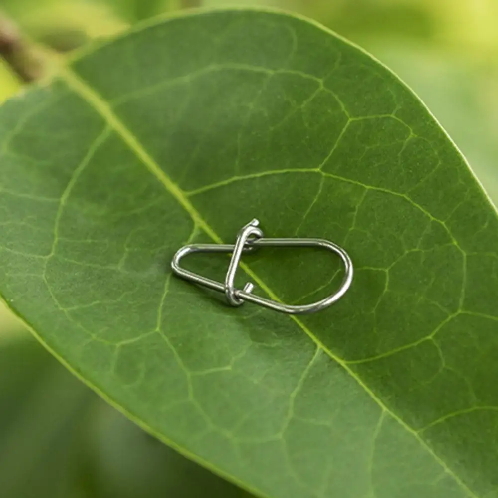 

Whole Root Production Fishing Accessory Premium Stainless Steel Fishing Snaps Durable for Outdoor for Freshwater for Fishing