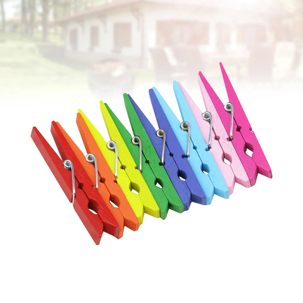 

50 шт., деревянные зажимы, карамельные цвета