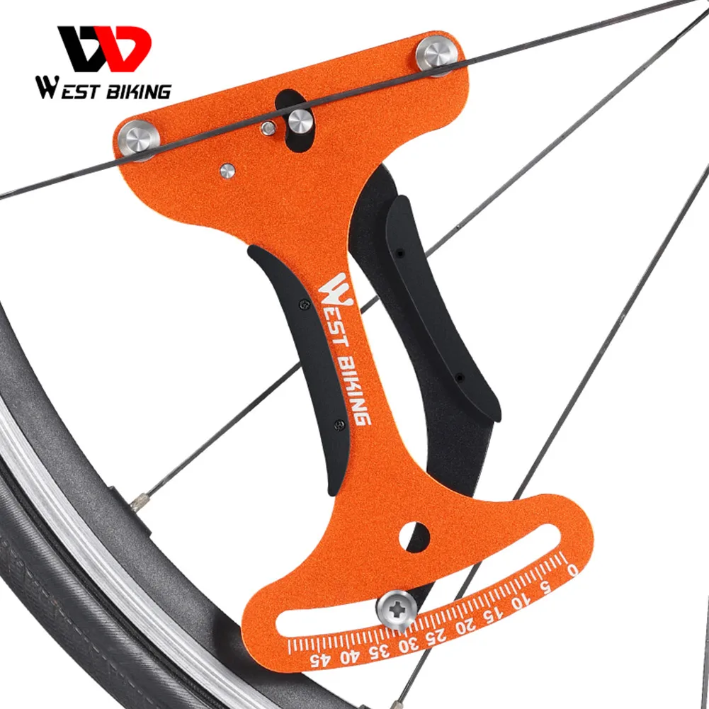 

Bicycle Spoke Tension Meter Gauge Wheel Builders Indicator MTB Bike Checker Chart Tool Cycling Spoke Repair Tool Accessories