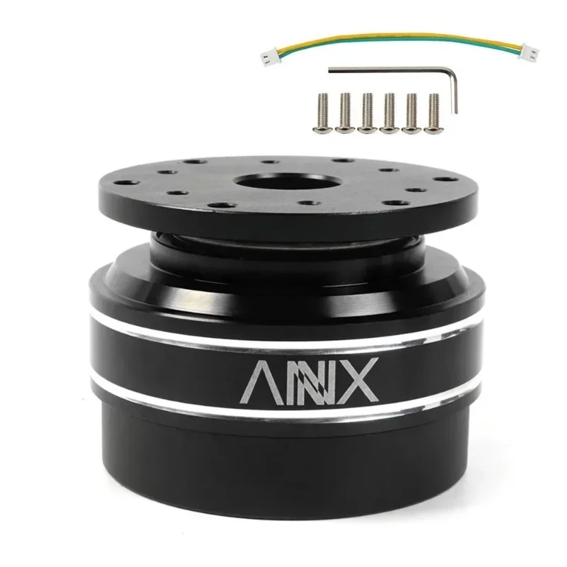 Алюминиевый 70 мм 6-луночный гоночный симулятор игрового руля быстросъемный