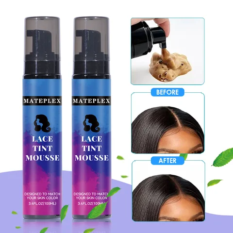 Кружевной оттенок-спрей для парика темно-коричневый