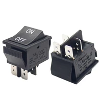 on off black momentary dpdt rocker switch 3 position 6 pin power switch 16a 250vac push button switch