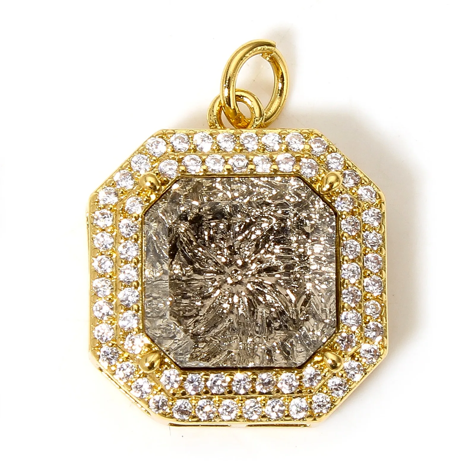 Латунные подвески золотого цвета в ассортименте