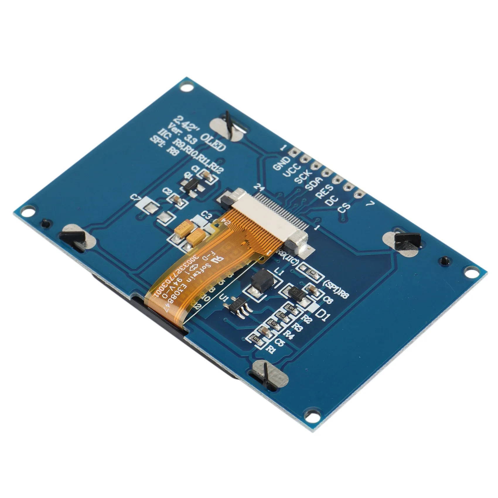 2 42-дюймовый 12864 128x64 OLED-дисплей Модуль IIC I2C SPI Последовательный ЖК-экран для C51 STM32