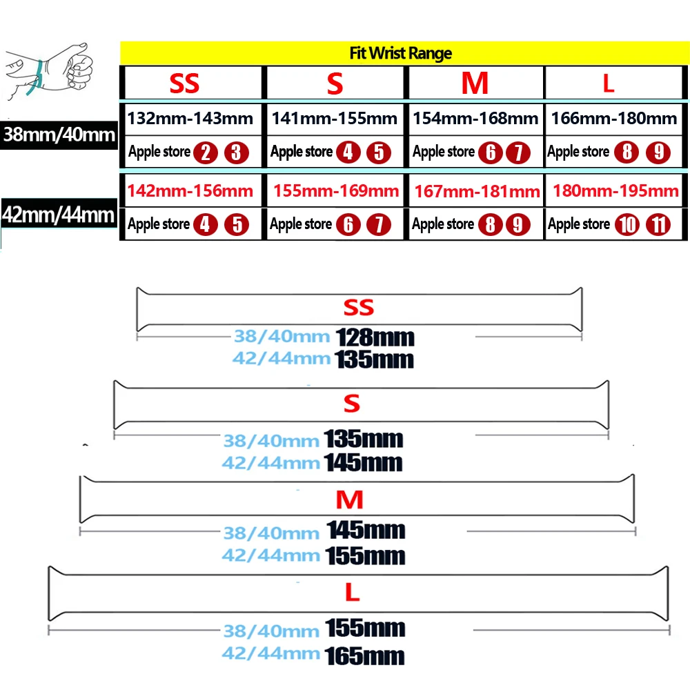 Strap For Apple Watch band 44mm 40mm 45mm 41mm 42mm 38mm 45 mm Nylon Elastic braided solo loop Bracelet iWatch serie 3 5 SE 6 7