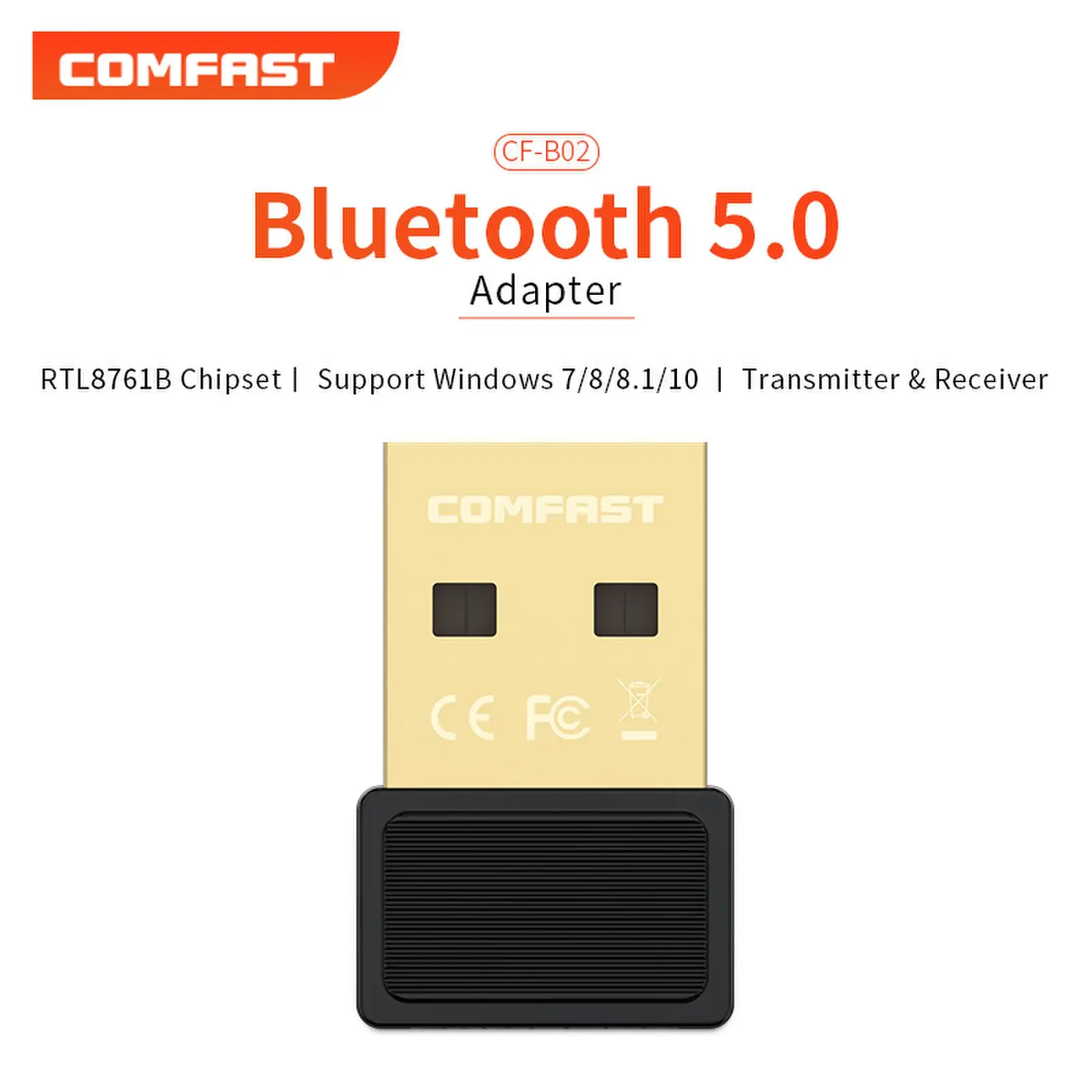

USB адаптер Bluetooth адаптер Adaptador Bluetooth 5,0 для ПК динамик беспроводная мышь клавиатура музыкальный аудио приемник USB передатчик