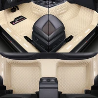 luxury custom car floor mats for toyota camry rav4 corolla avalon highlander land cruiser 200 prado150 120 auto styling liner