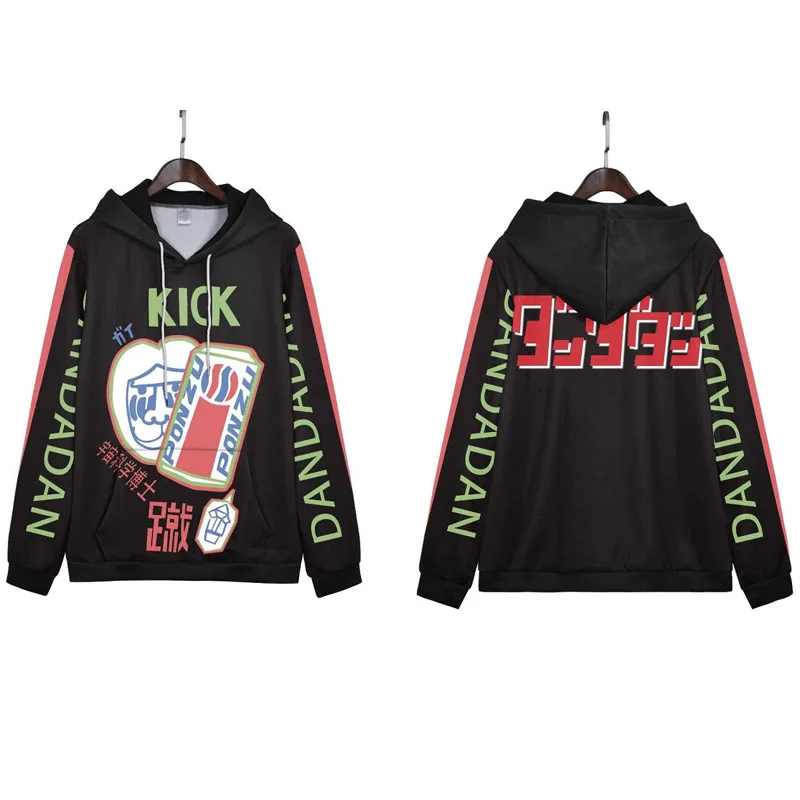 Толстовка для косплея DAN DA Ayase Momo Takakura Ken костюмы мужчин и женщин толстовки с