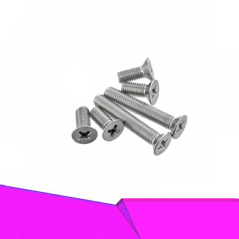 

10/50pcs UNC 2#-56 4#-40 6#-32 8#-32 10#-24 US Coarse Thread 304 Stainless Steel Cross Phillips Flat Countersunk Head Screw Bolt