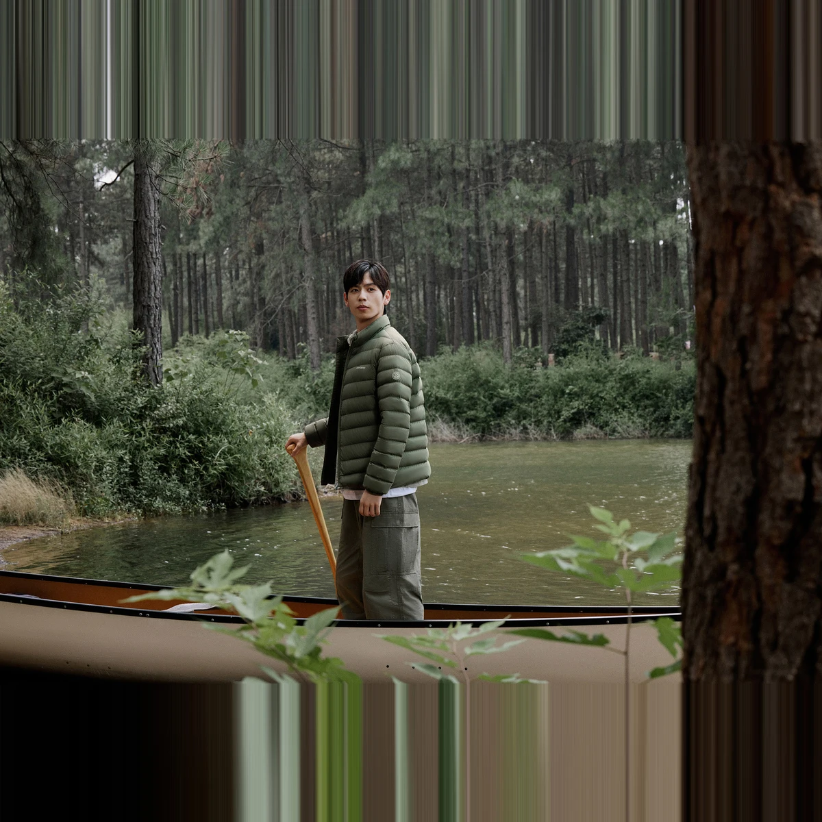 Мужской непромокаемый пуховой пуховик BOSIDENG 90% гусиный пух 700 FP B30131031