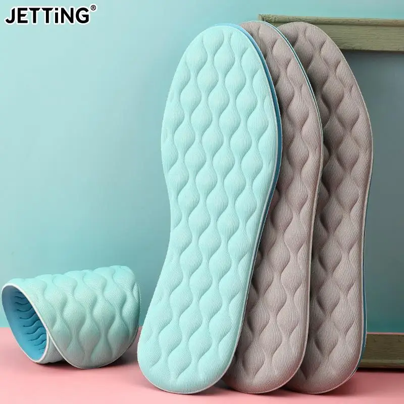 

1 пара, Мягкие латексные массажные Дышащие стельки для обуви