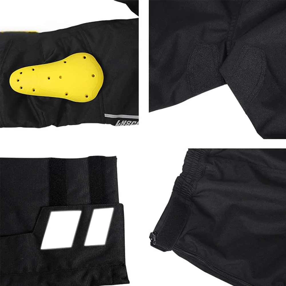 Warm Winter Motorcycle Pants External Wear-type Detachable Wind-proof Warm Knee Pads Waterproof Anti-fall Outdoors Riding Pants enlarge