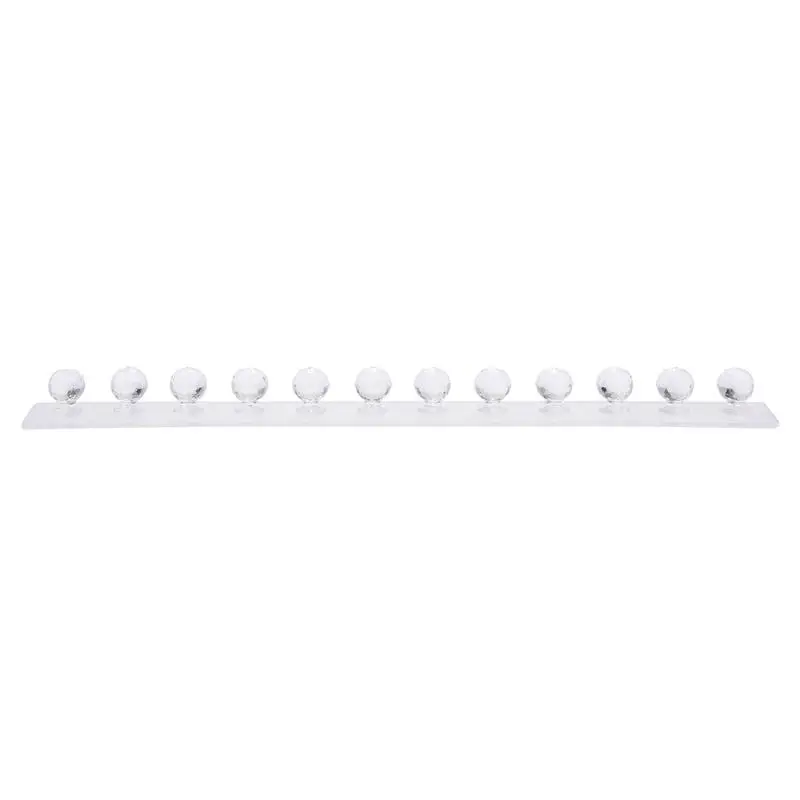 

Wall Storage Jewelry Hook Adhesive Wall Mounted Jewelry Display Clear Acrylic Wall Hanger Diamond Shape Bracelet Holder For Room