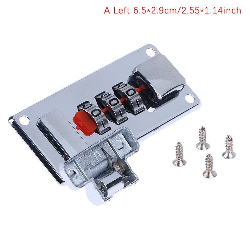 

Кодовый замок для сундука HUXUAN, серебристый