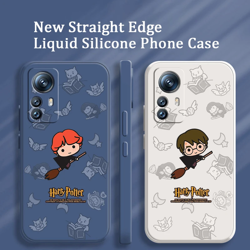

Phone Case For Xiaomi Mi 13 12S 12 12X 12T 11i 11T 11 10 10S 10T Pro Lite Ultra 5G Cartoon Potters Wand Harries Liquid Rope
