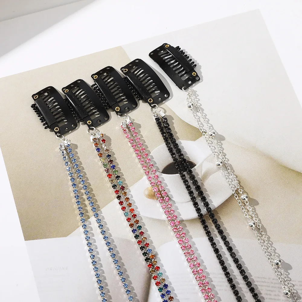 

Шпилька для волос со сверкающими бриллиантами и кисточками в Корейском стиле для женщин и взрослых, Лидер продаж