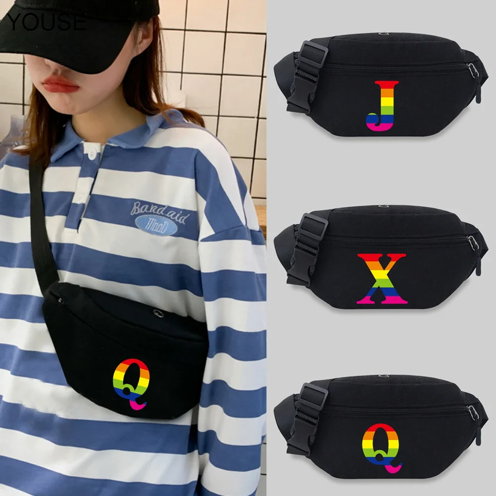 

New Hand Waist Bag YOUSEFashion Unisex Messenger Bag Chest Bag Leisure Student Bum bag Convenient Multiple Styles
