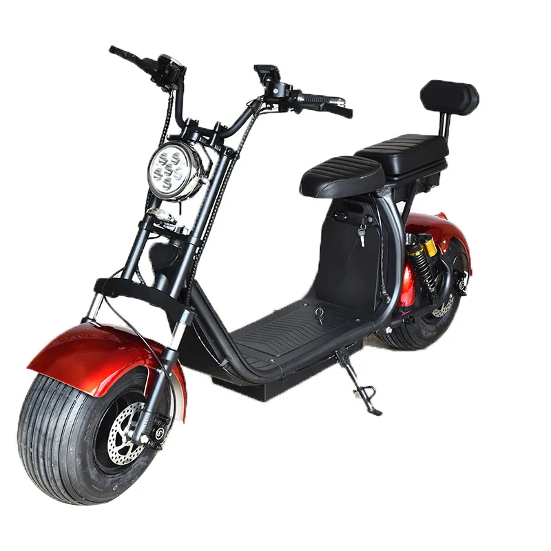 

With free rain cover DDP service 1000w/2000w/3000w 60v 40-60km/h fat tire electric scooter citycoco scooter