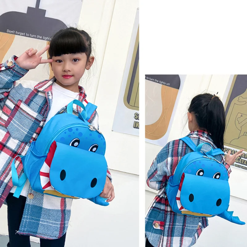 Mini Children Cartoon Dinosaur Backpack In Kindergarten 3-6-year-old Girls Boys Schoolbag New Baby Schoolbags
