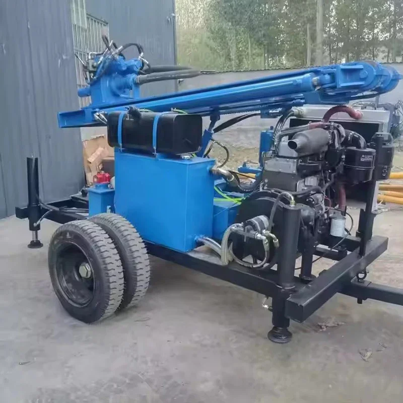 Портативная буровая установка 150 м для водяной скважины заводская цена машина