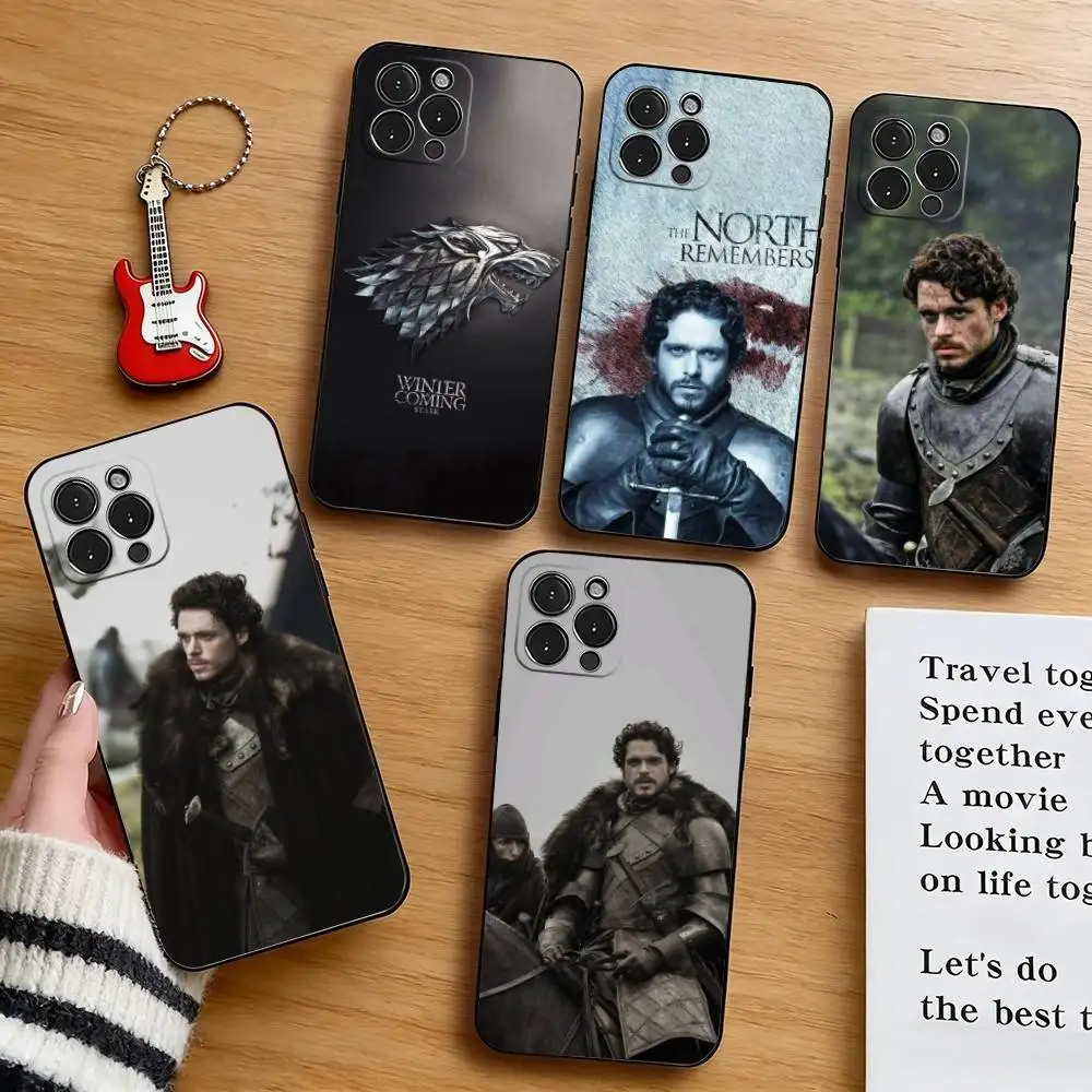 Фото Чехол для телефона R-Robb S-Stark, силиконовый, мягкий, для iPhone 17, 16, 15, 14, 13, 12, 11, X, XR, Plus, Pro, Max, Plus №1